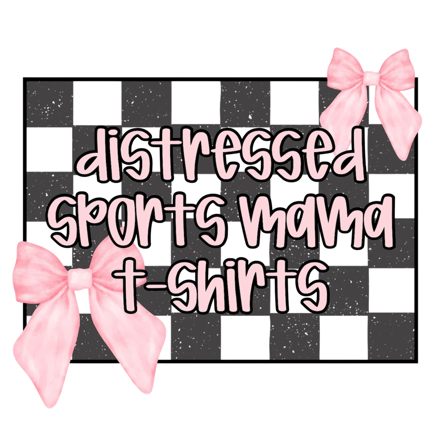 Distressed sports mama