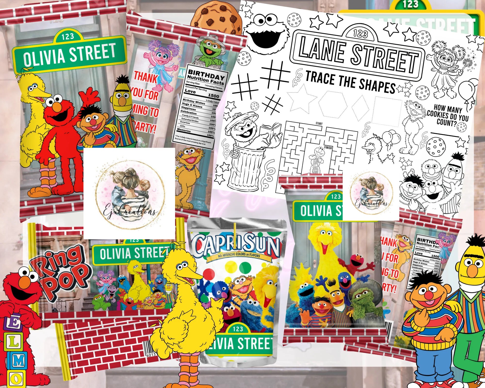 Street friends party bundle